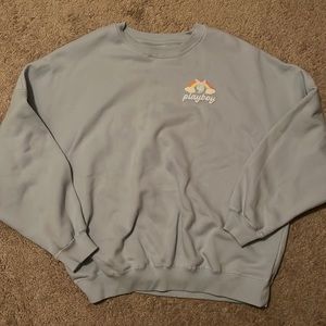 Baby blue Playboy Crewneck